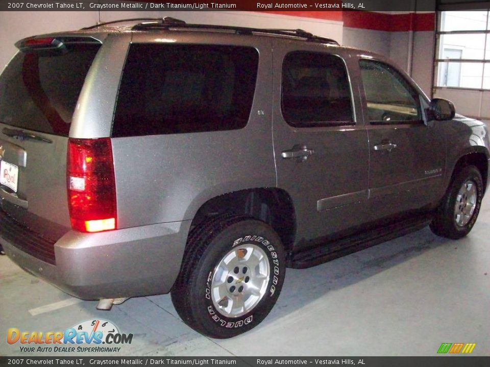 2007 Chevrolet Tahoe LT Graystone Metallic / Dark Titanium/Light Titanium Photo #6