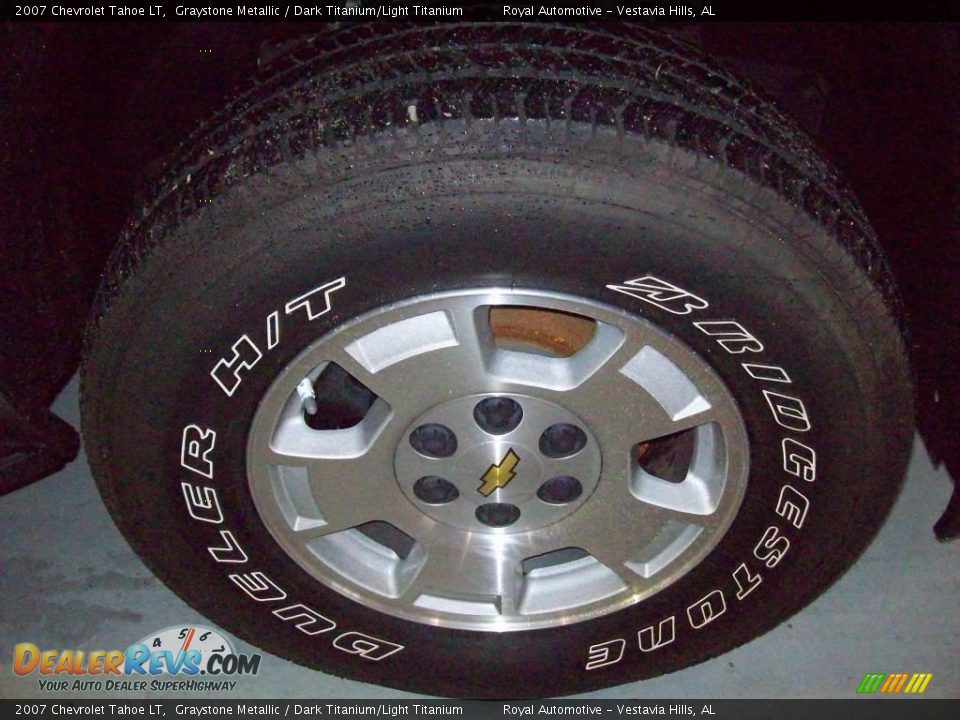 2007 Chevrolet Tahoe LT Graystone Metallic / Dark Titanium/Light Titanium Photo #8