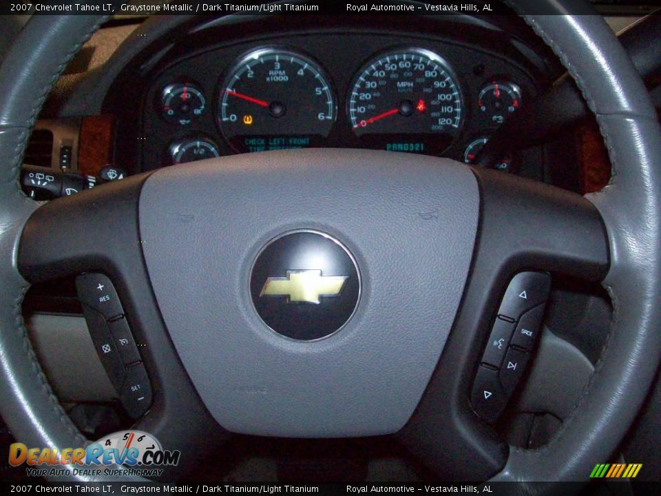 2007 Chevrolet Tahoe LT Graystone Metallic / Dark Titanium/Light Titanium Photo #14