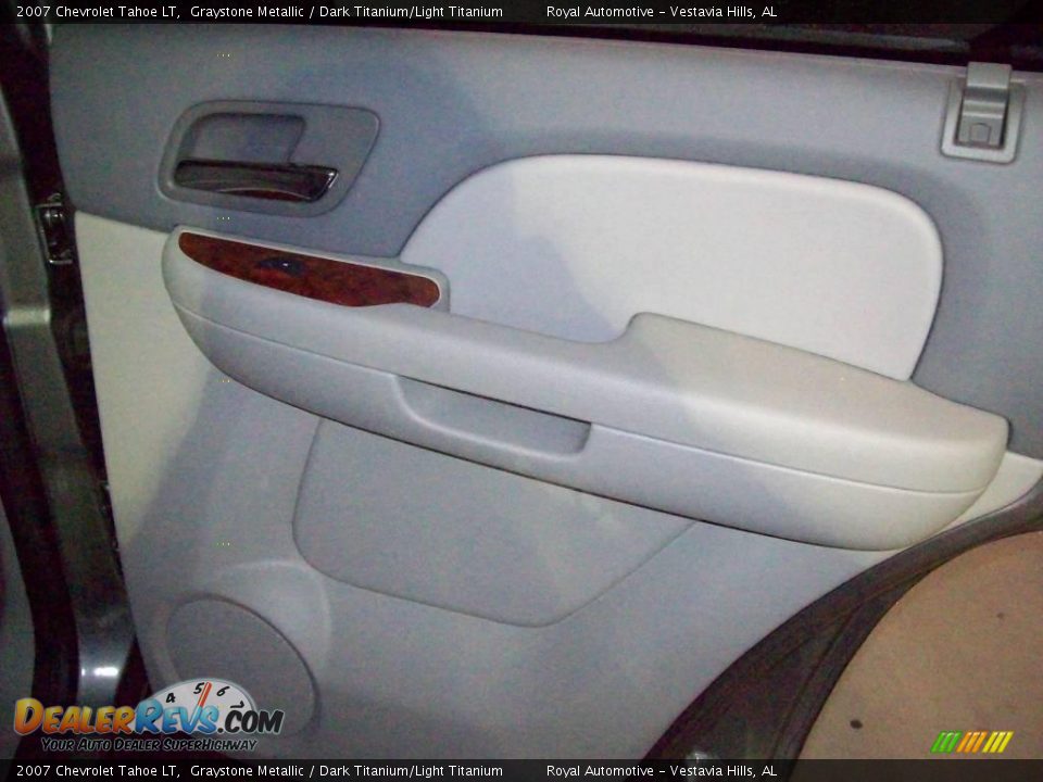 2007 Chevrolet Tahoe LT Graystone Metallic / Dark Titanium/Light Titanium Photo #24