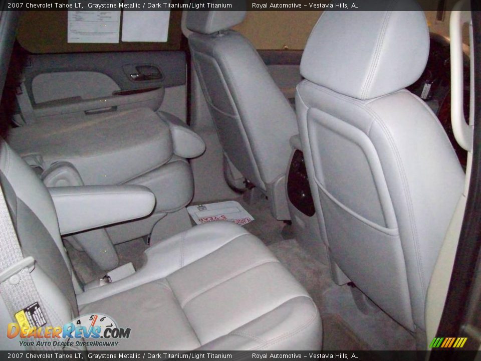 2007 Chevrolet Tahoe LT Graystone Metallic / Dark Titanium/Light Titanium Photo #25