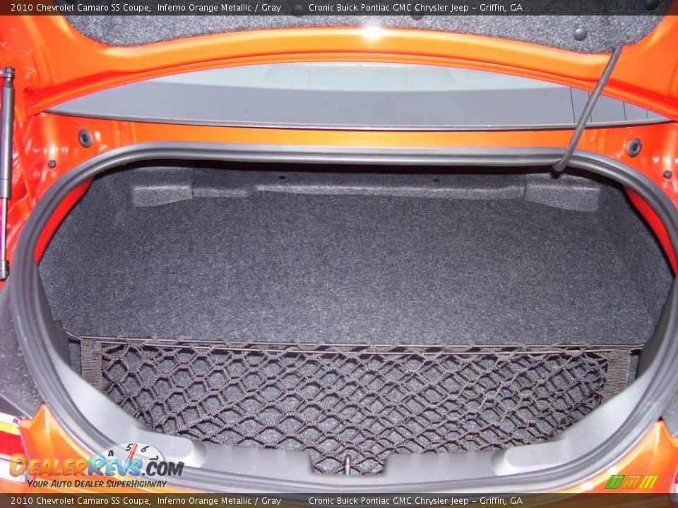 2010 Chevrolet Camaro SS Coupe Inferno Orange Metallic / Gray Photo #11