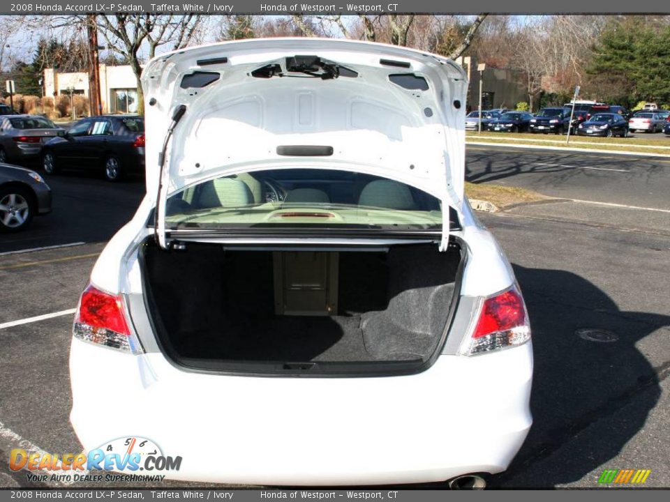 2008 Honda Accord LX-P Sedan Taffeta White / Ivory Photo #7
