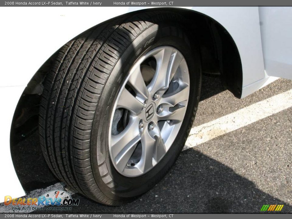 2008 Honda Accord LX-P Sedan Taffeta White / Ivory Photo #21