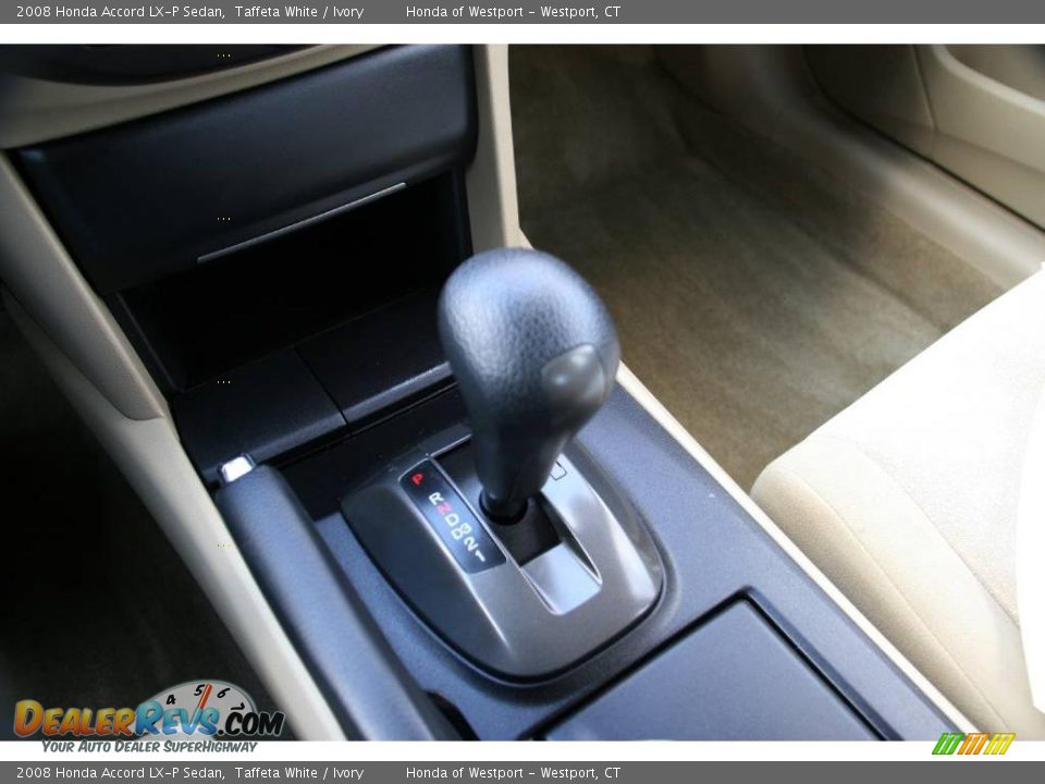 2008 Honda Accord LX-P Sedan Taffeta White / Ivory Photo #22