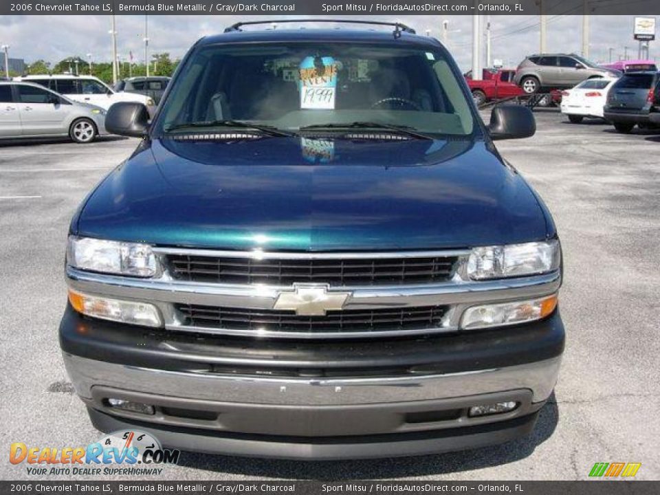 2006 Chevrolet Tahoe LS Bermuda Blue Metallic / Gray/Dark Charcoal Photo #2