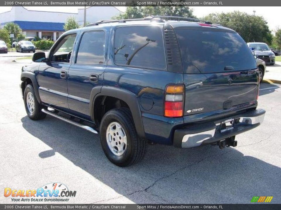 2006 Chevrolet Tahoe LS Bermuda Blue Metallic / Gray/Dark Charcoal Photo #5