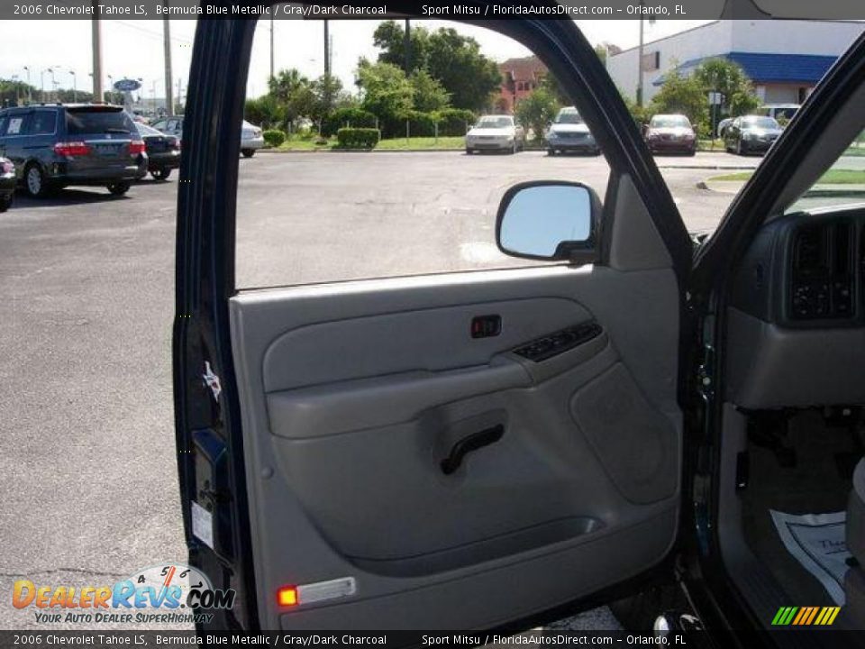 2006 Chevrolet Tahoe LS Bermuda Blue Metallic / Gray/Dark Charcoal Photo #7