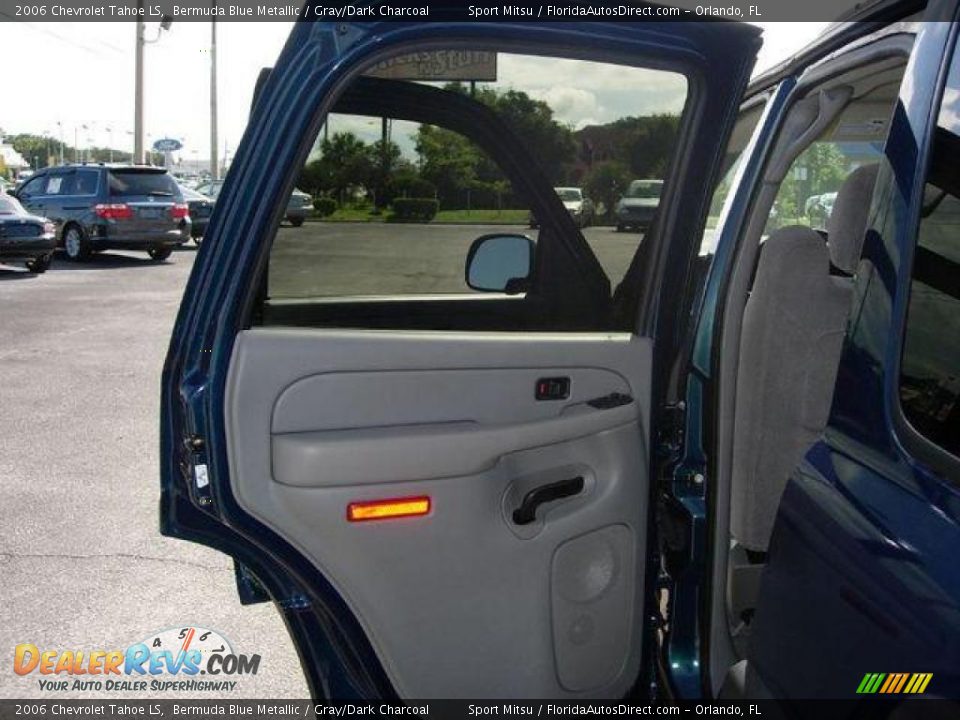 2006 Chevrolet Tahoe LS Bermuda Blue Metallic / Gray/Dark Charcoal Photo #9