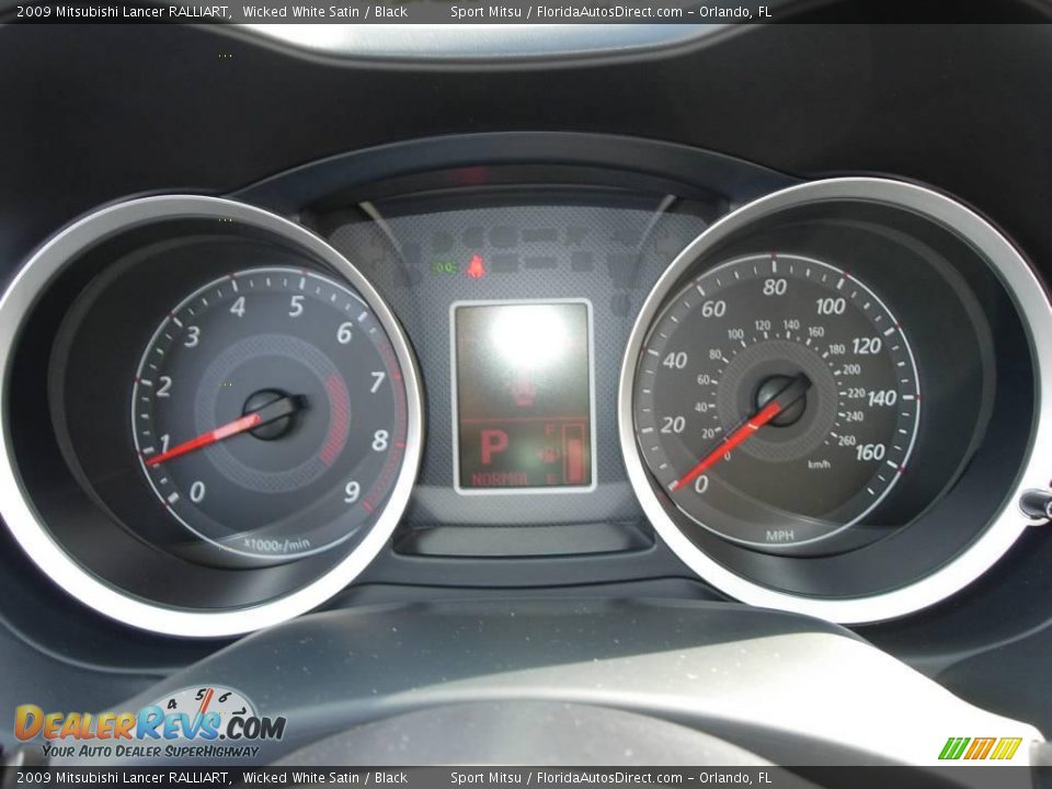 2009 Mitsubishi Lancer RALLIART Wicked White Satin / Black Photo #18