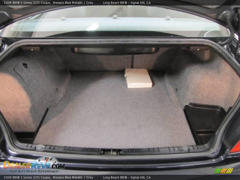 2006 BMW 3 Series 325i Coupe Monaco Blue Metallic / Grey Photo #7
