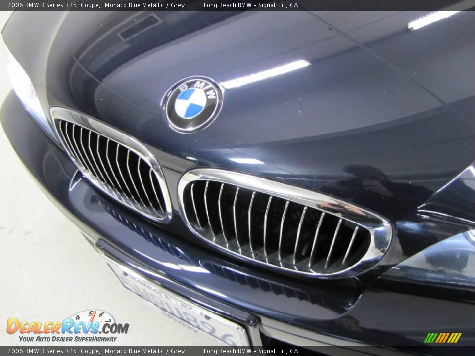 2006 BMW 3 Series 325i Coupe Monaco Blue Metallic / Grey Photo #12