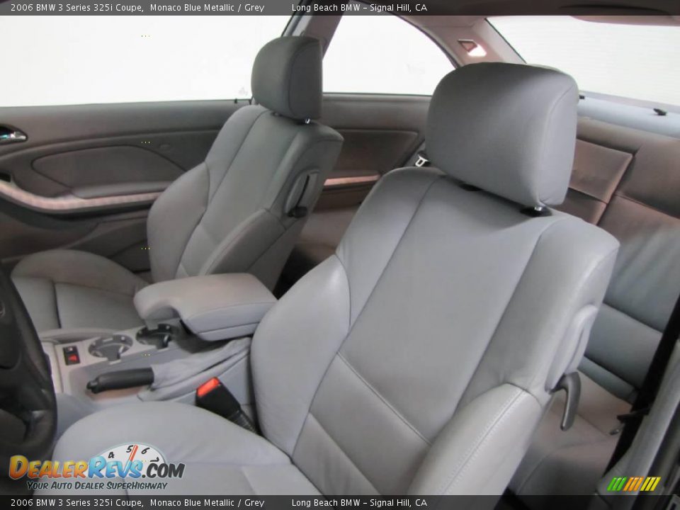 2006 BMW 3 Series 325i Coupe Monaco Blue Metallic / Grey Photo #18