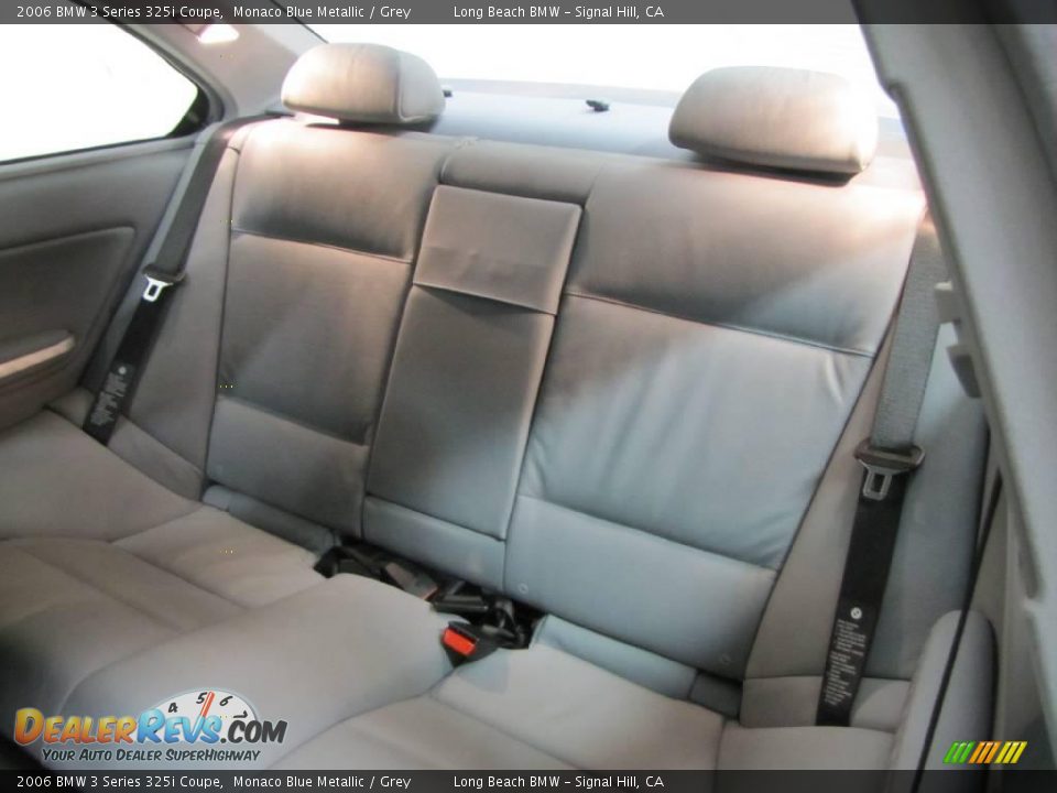 2006 BMW 3 Series 325i Coupe Monaco Blue Metallic / Grey Photo #24