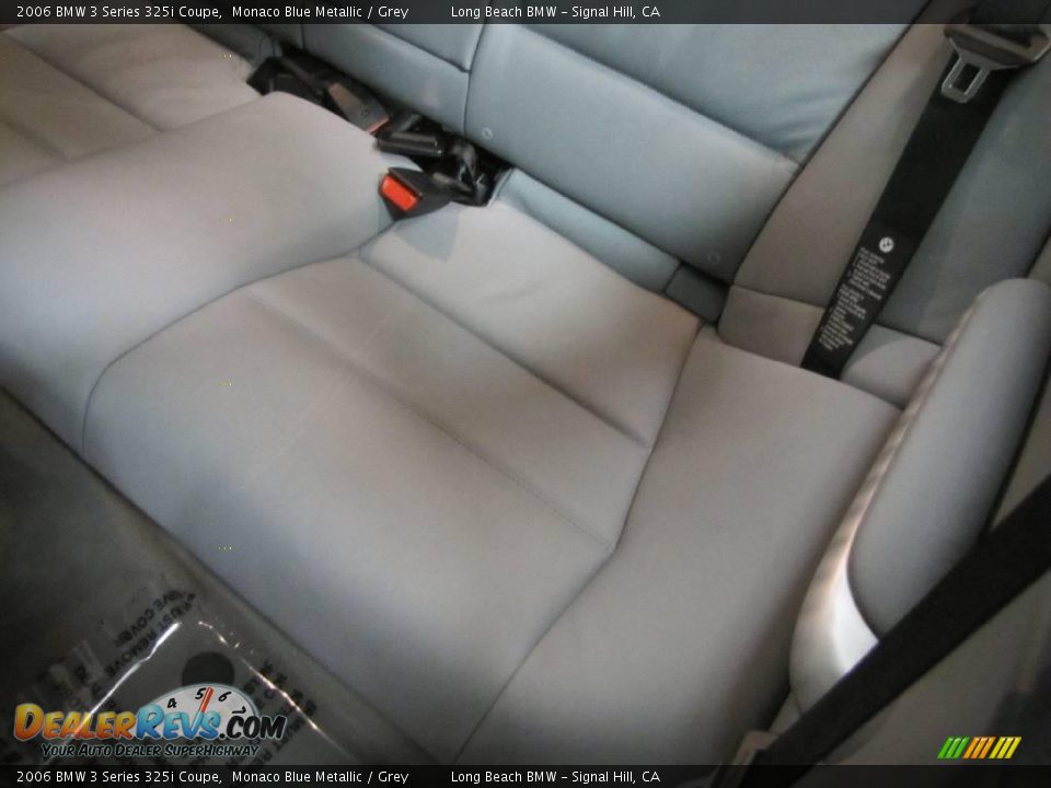 2006 BMW 3 Series 325i Coupe Monaco Blue Metallic / Grey Photo #25