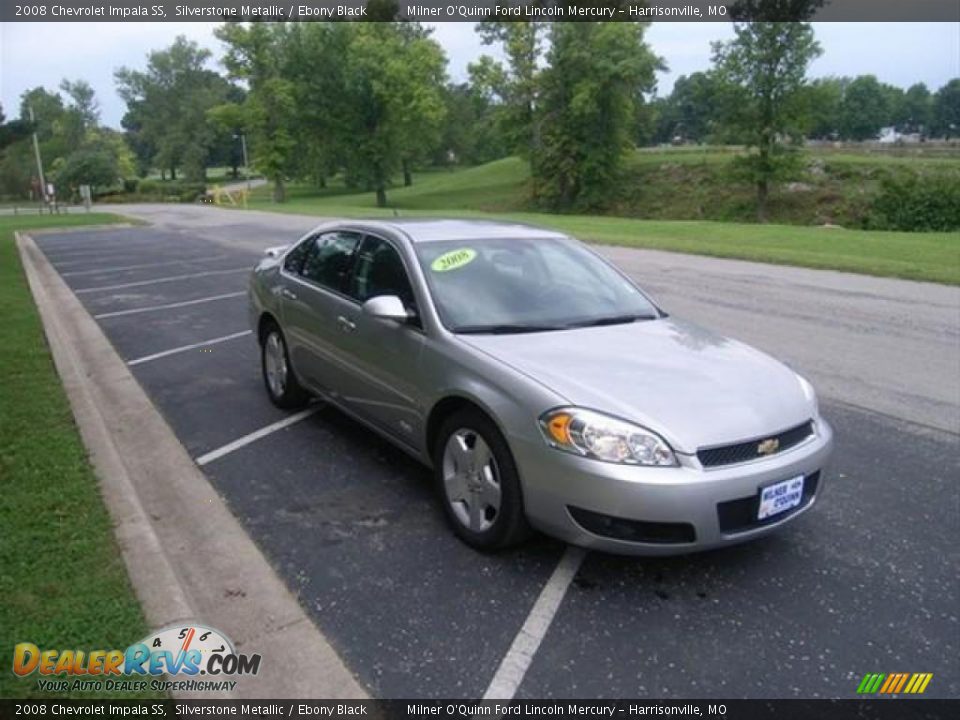 2008 Chevrolet Impala SS Silverstone Metallic / Ebony Black Photo #1