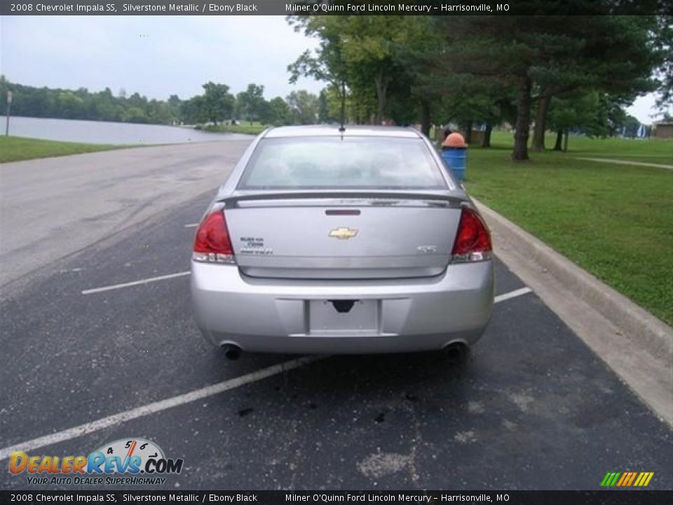 2008 Chevrolet Impala SS Silverstone Metallic / Ebony Black Photo #4