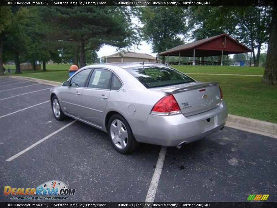 2008 Chevrolet Impala SS Silverstone Metallic / Ebony Black Photo #5