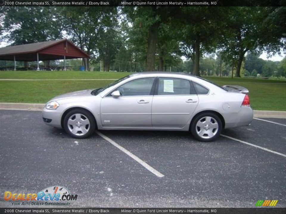 2008 Chevrolet Impala SS Silverstone Metallic / Ebony Black Photo #6
