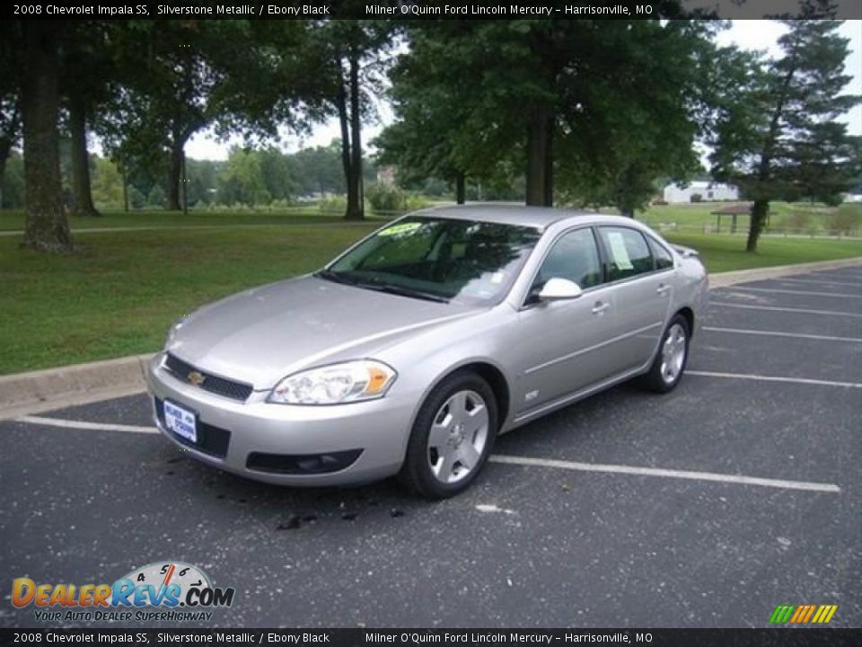 2008 Chevrolet Impala SS Silverstone Metallic / Ebony Black Photo #7