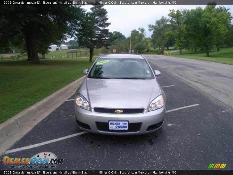 2008 Chevrolet Impala SS Silverstone Metallic / Ebony Black Photo #8