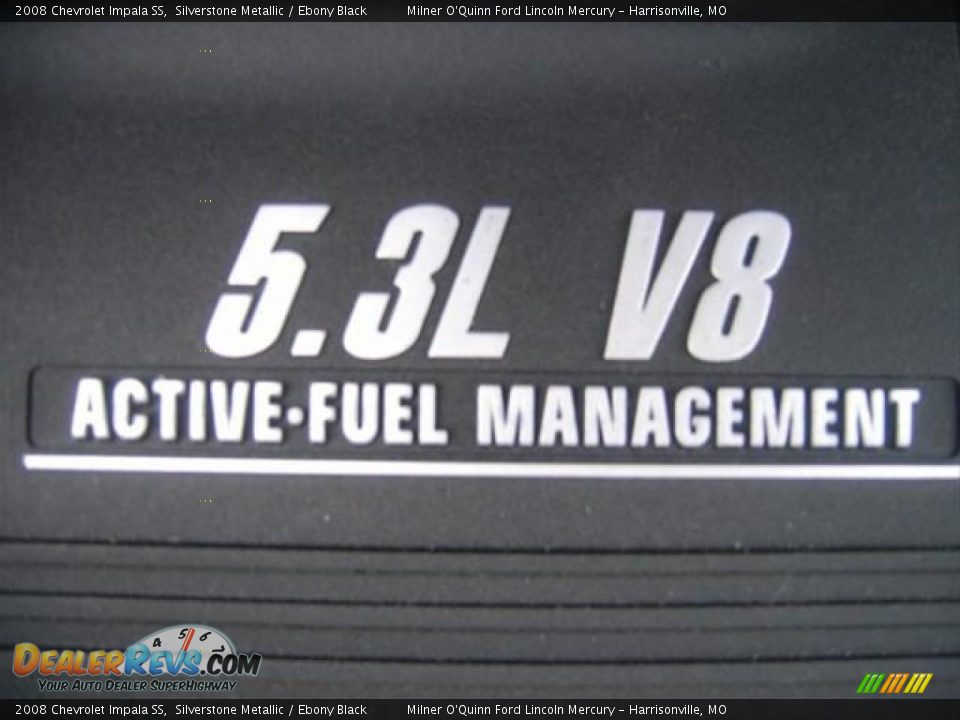 2008 Chevrolet Impala SS Silverstone Metallic / Ebony Black Photo #10