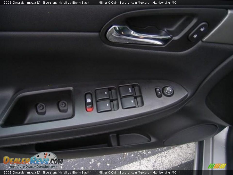 2008 Chevrolet Impala SS Silverstone Metallic / Ebony Black Photo #11