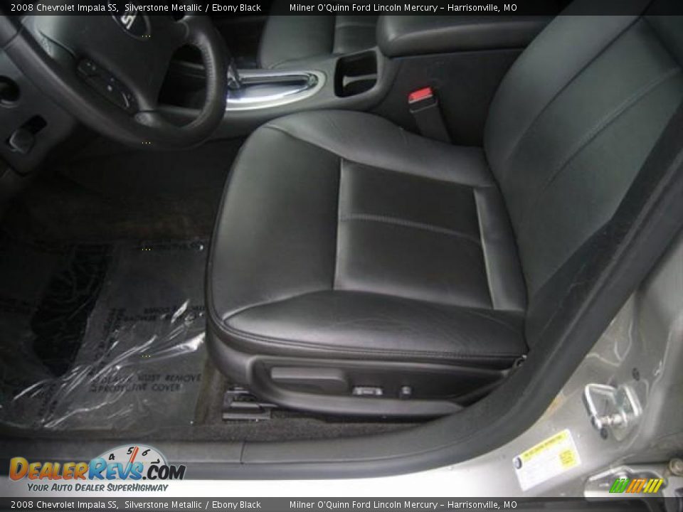 2008 Chevrolet Impala SS Silverstone Metallic / Ebony Black Photo #12