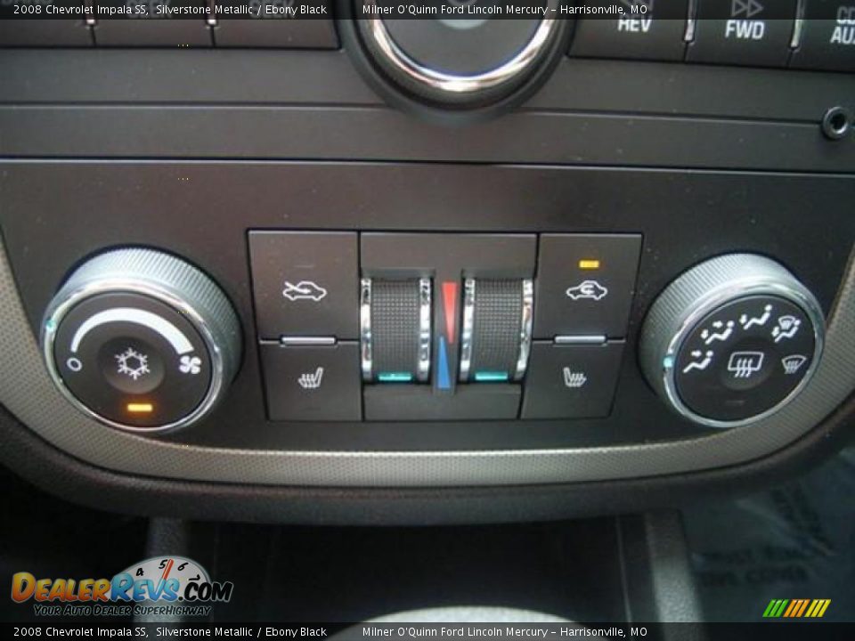 2008 Chevrolet Impala SS Silverstone Metallic / Ebony Black Photo #16