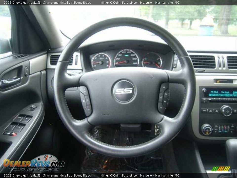 2008 Chevrolet Impala SS Silverstone Metallic / Ebony Black Photo #19