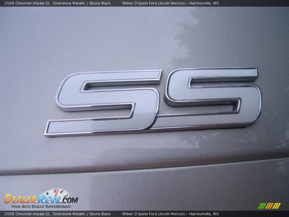 2008 Chevrolet Impala SS Silverstone Metallic / Ebony Black Photo #22