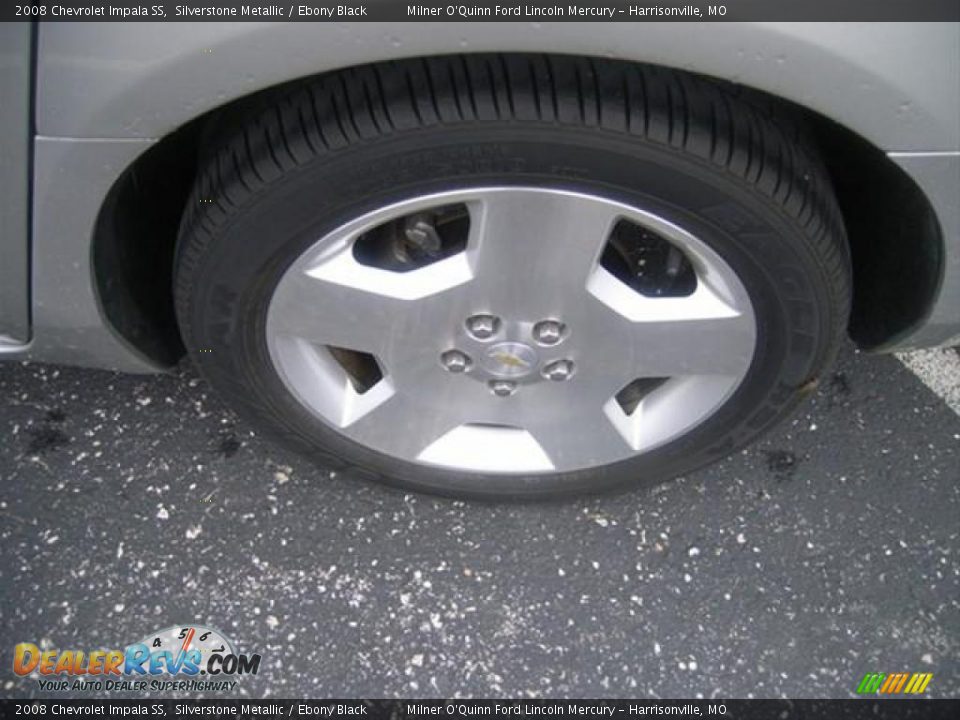 2008 Chevrolet Impala SS Silverstone Metallic / Ebony Black Photo #23