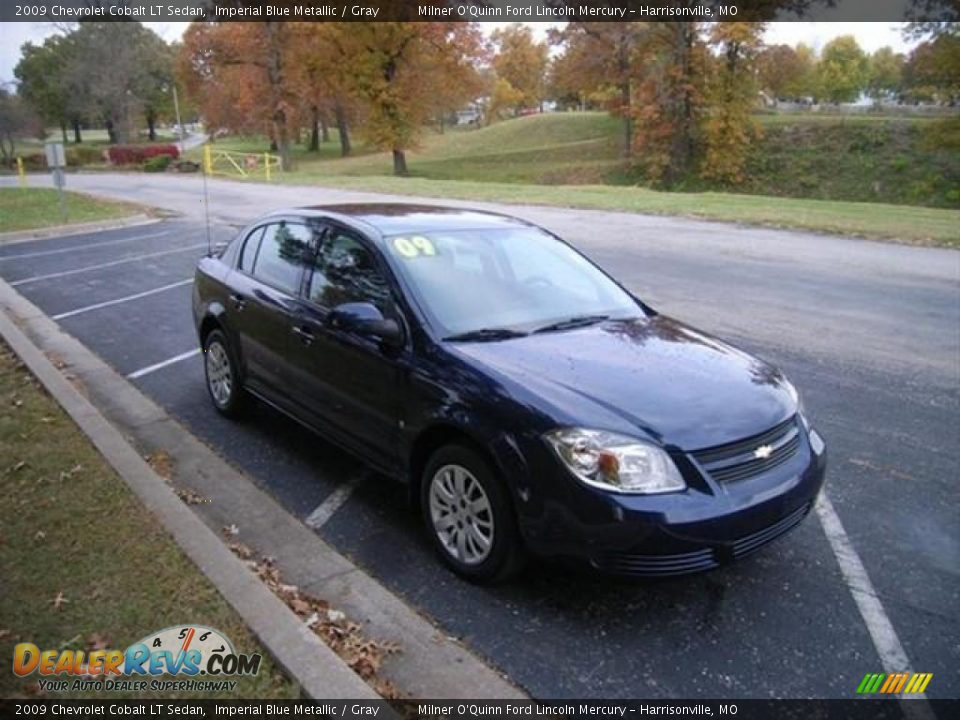 2009 Chevrolet Cobalt LT Sedan Imperial Blue Metallic / Gray Photo #1