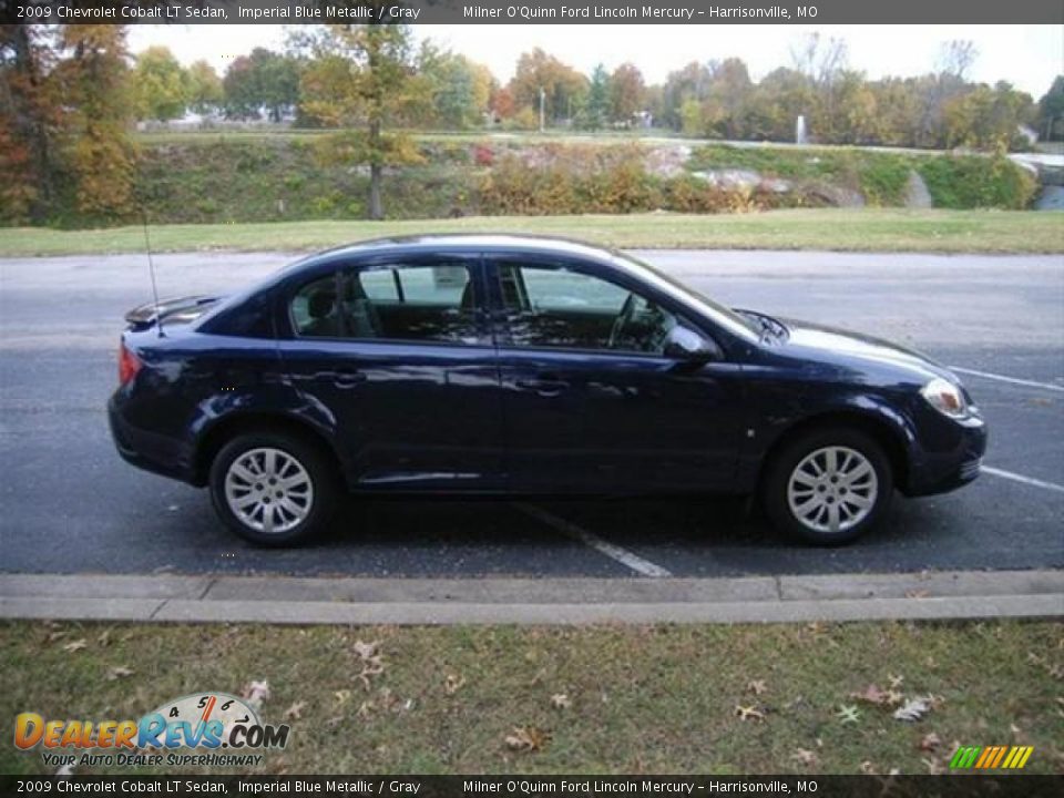 2009 Chevrolet Cobalt LT Sedan Imperial Blue Metallic / Gray Photo #2