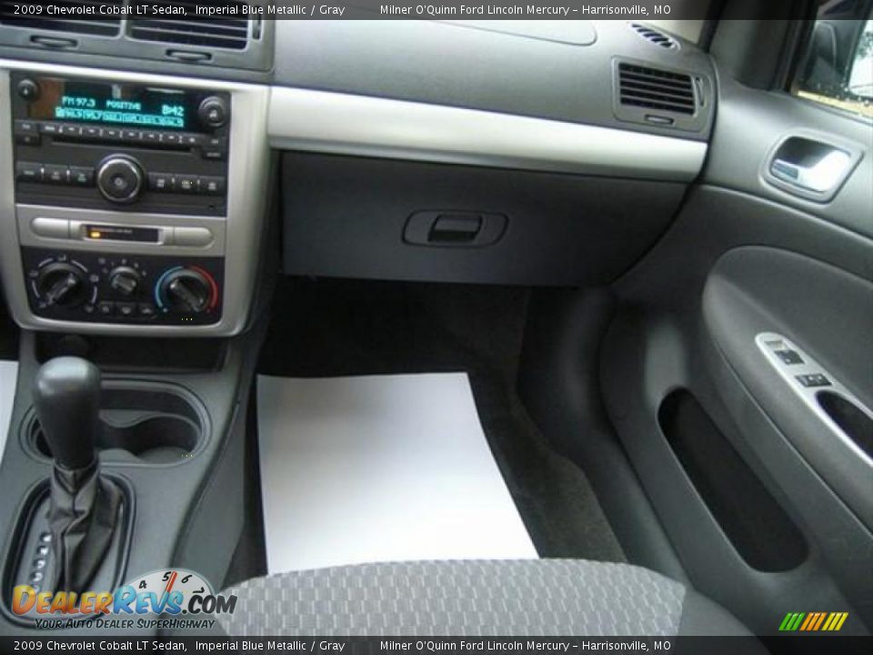 2009 Chevrolet Cobalt LT Sedan Imperial Blue Metallic / Gray Photo #15