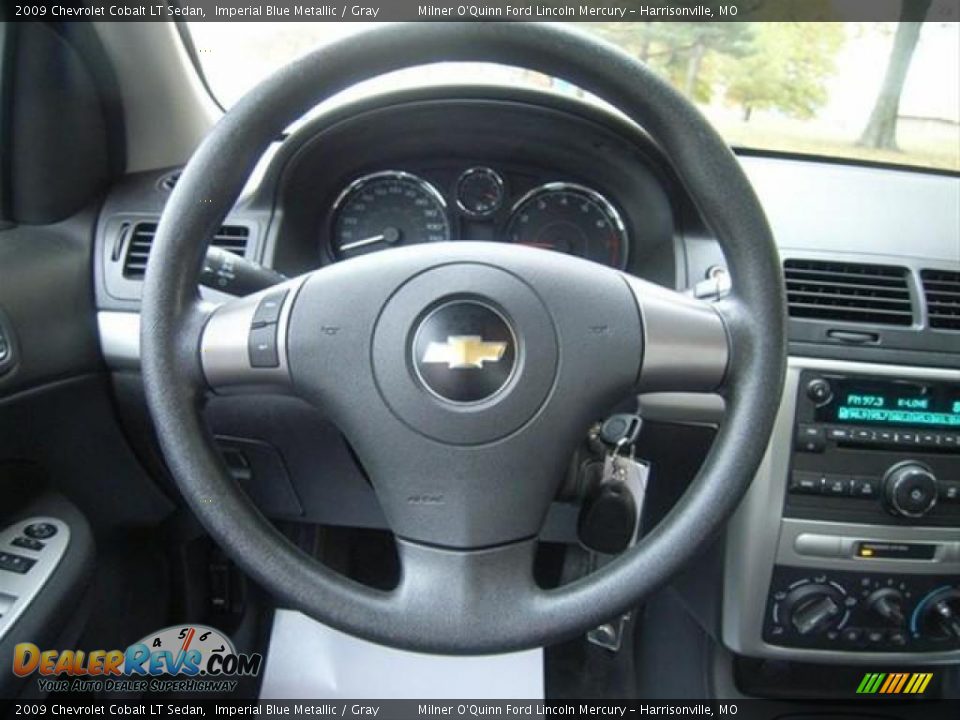 2009 Chevrolet Cobalt LT Sedan Imperial Blue Metallic / Gray Photo #16