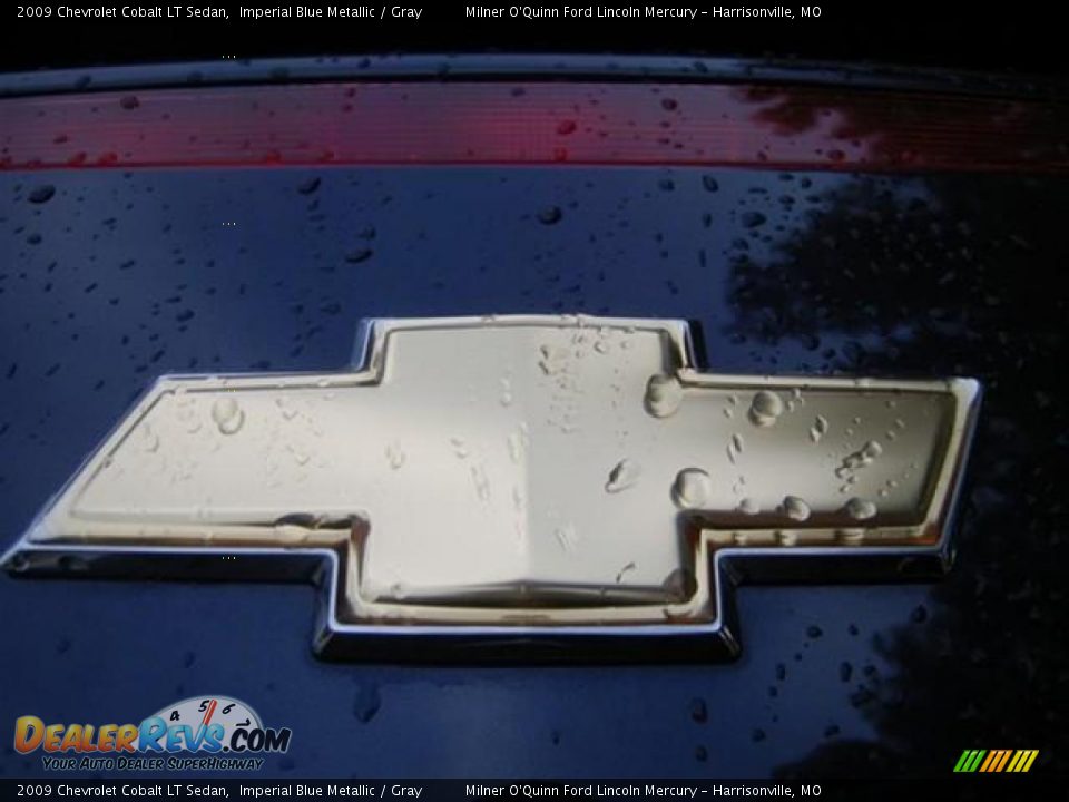 2009 Chevrolet Cobalt LT Sedan Imperial Blue Metallic / Gray Photo #18