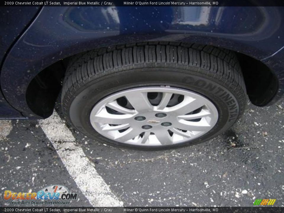 2009 Chevrolet Cobalt LT Sedan Imperial Blue Metallic / Gray Photo #21
