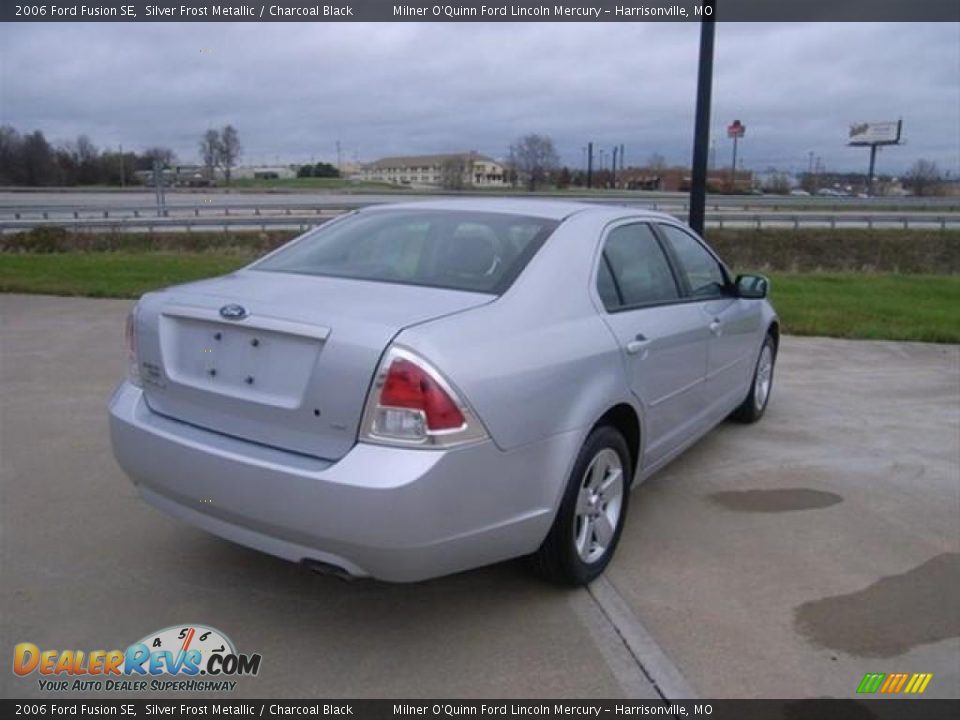 2006 Ford Fusion SE Silver Frost Metallic / Charcoal Black Photo #3