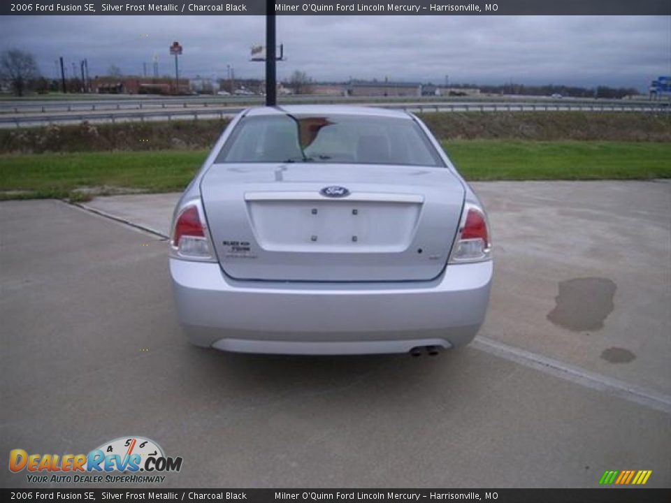 2006 Ford Fusion SE Silver Frost Metallic / Charcoal Black Photo #4