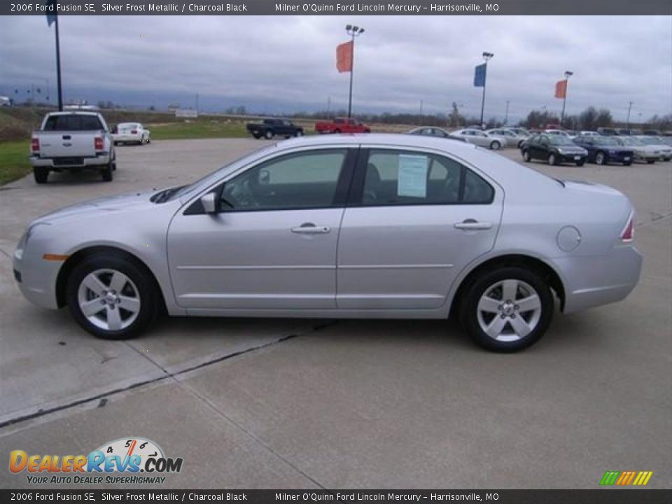 2006 Ford Fusion SE Silver Frost Metallic / Charcoal Black Photo #6
