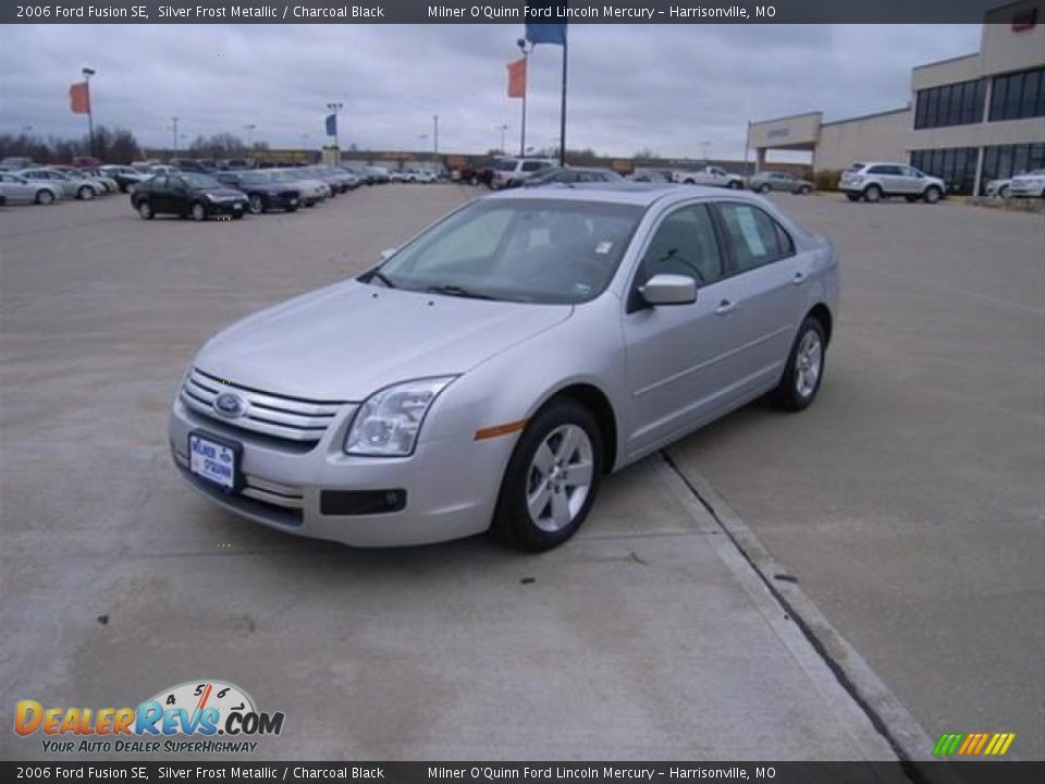 2006 Ford Fusion SE Silver Frost Metallic / Charcoal Black Photo #7