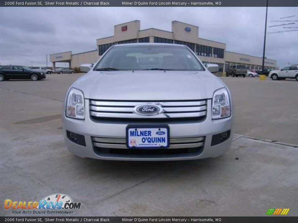2006 Ford Fusion SE Silver Frost Metallic / Charcoal Black Photo #8