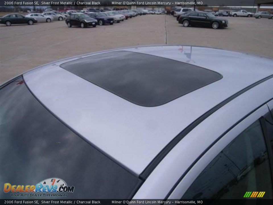 2006 Ford Fusion SE Silver Frost Metallic / Charcoal Black Photo #9