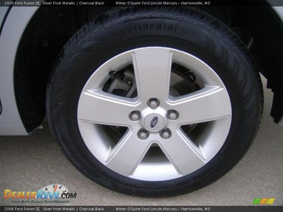 2006 Ford Fusion SE Silver Frost Metallic / Charcoal Black Photo #10