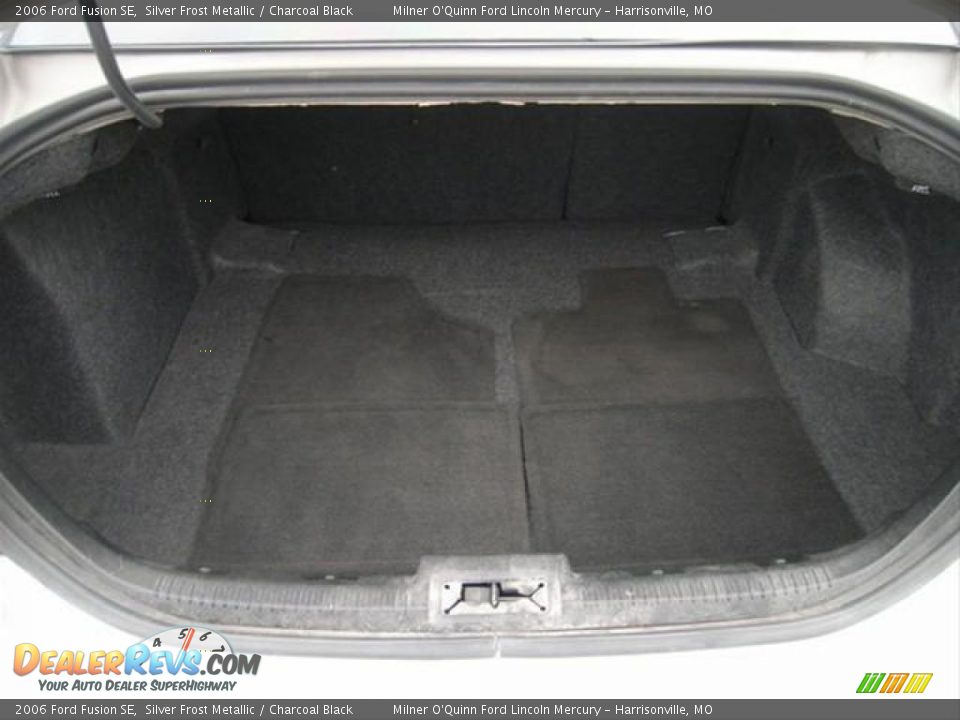 2006 Ford Fusion SE Silver Frost Metallic / Charcoal Black Photo #13