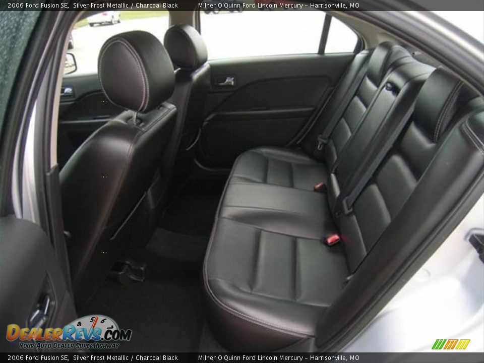 2006 Ford Fusion SE Silver Frost Metallic / Charcoal Black Photo #14