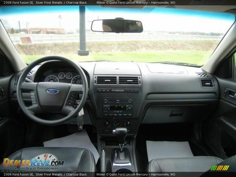 2006 Ford Fusion SE Silver Frost Metallic / Charcoal Black Photo #15