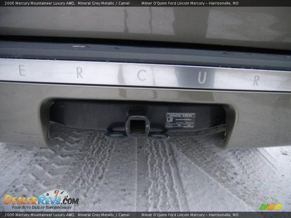 2006 Mercury Mountaineer Luxury AWD Mineral Grey Metallic / Camel Photo #11