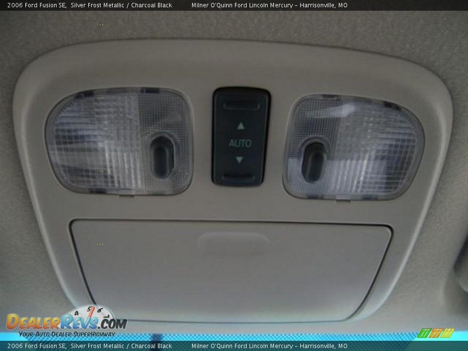 2006 Ford Fusion SE Silver Frost Metallic / Charcoal Black Photo #20